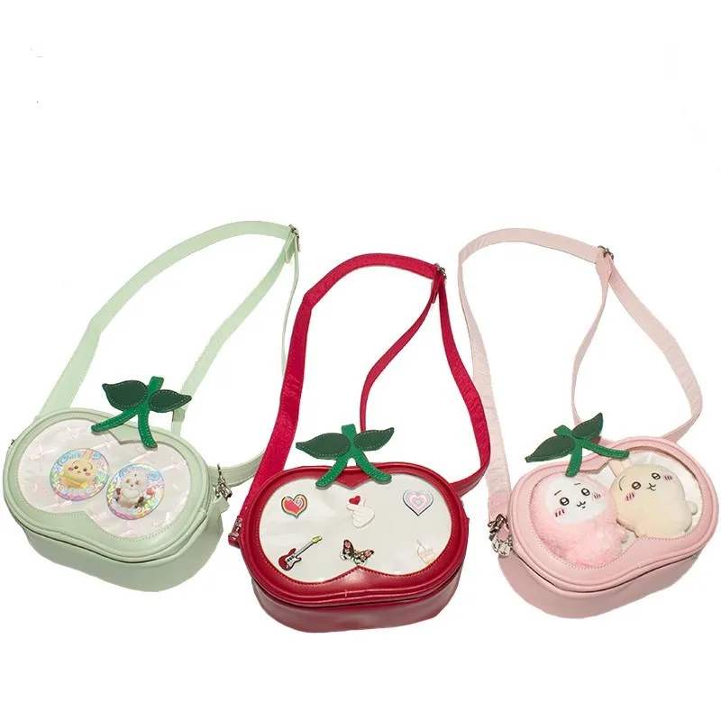 2026 New Cute Kawaii Bag Transparent Casual Handbag Shoulder Women's Bags Fashion Sweet Round Crossbody Bag for Girl