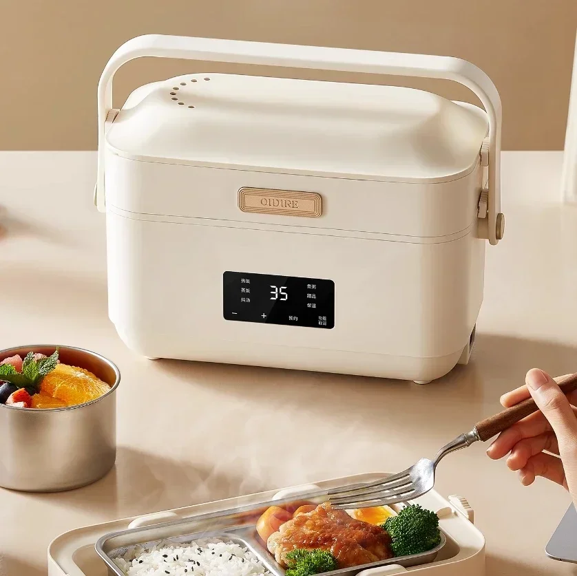 

Self-heating Electric lunch box new steaming and stewing integrated heating insulation office portable steaming hot rice