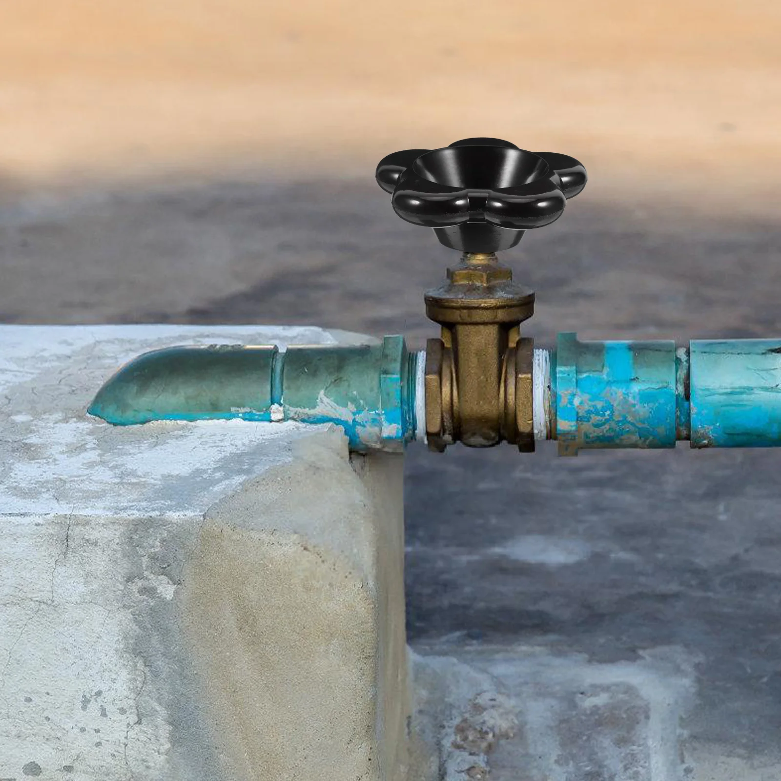 Valve Handwheel Replacement Spigot Handle Outdoor Hose Bib Faucet Part Square Stem Water Operator Repair Accessory