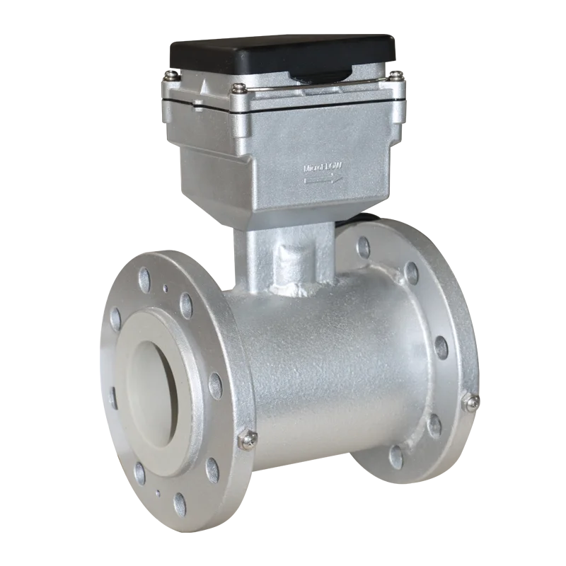 DN40-DN300 Stainless Steel Magnetic Digital Liquid Water Meter Flow Sensor 4G Temperature Pressure High Accuracy