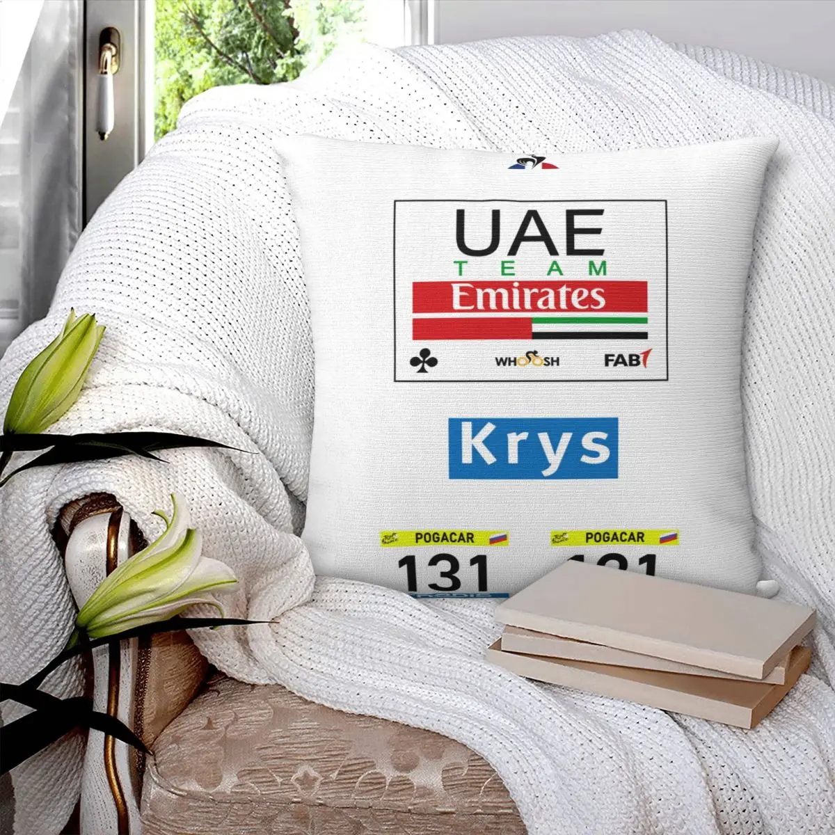 Winner Tadej Pogacar Uae Team Mask King Size Sofa Cover Thick Pillow Case Pillow Cover Of Sofa Body Pillow Pillow Cases Decorat