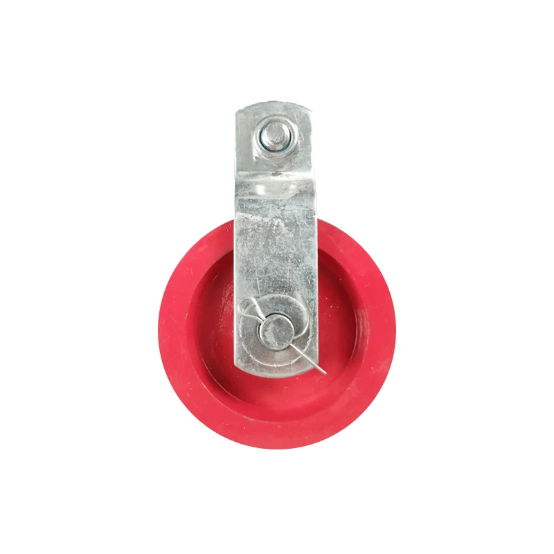 Fixed Single Pulley Hanging Wire Pulley Roller, Fixed Lifting Wire Rope Cable Towing Wheel, Loading 300kg