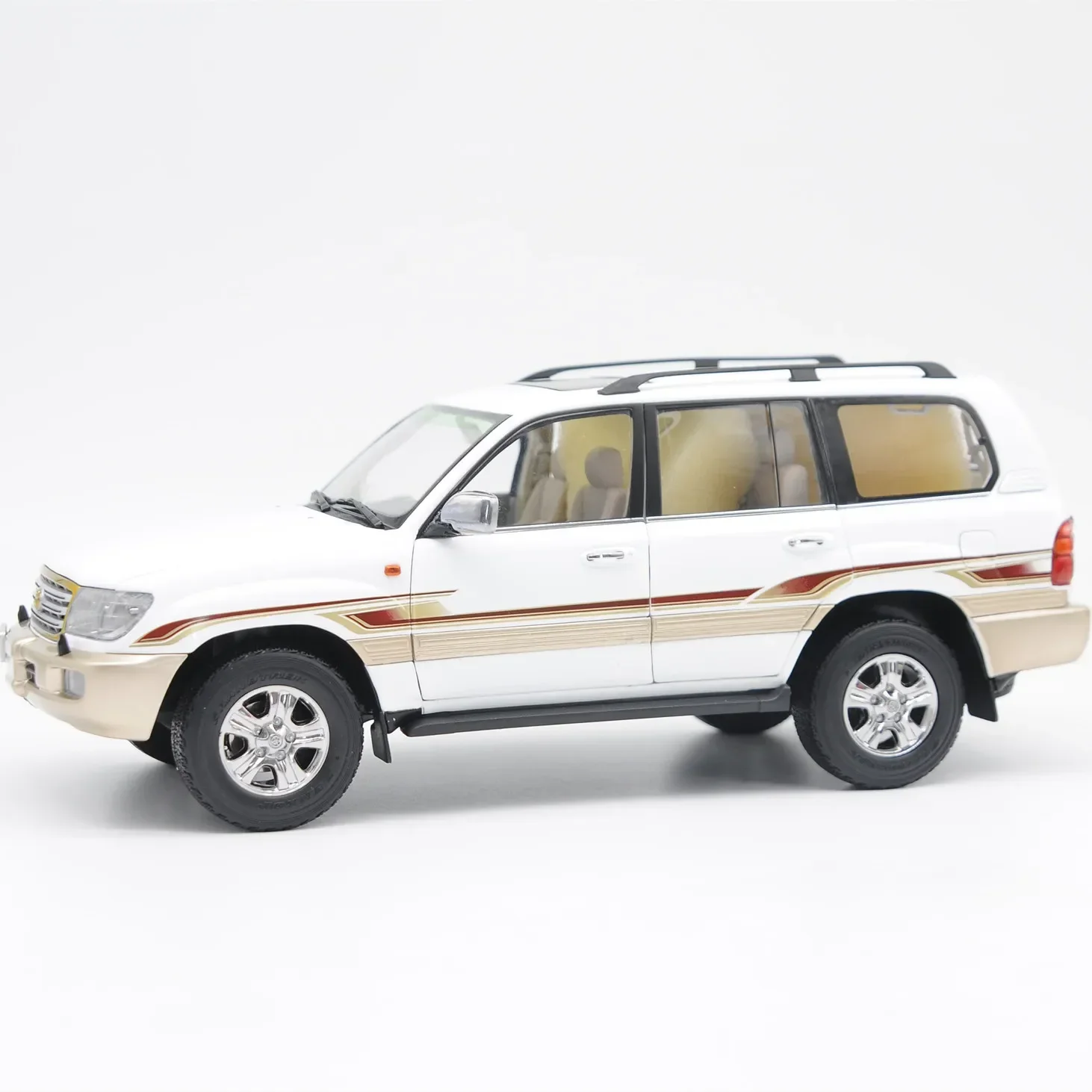 Original  1:18 Land Cruiser LC100 SUV Alloy Diecast Model Car Toy Vehicles Simulation Collection Model Children Gift