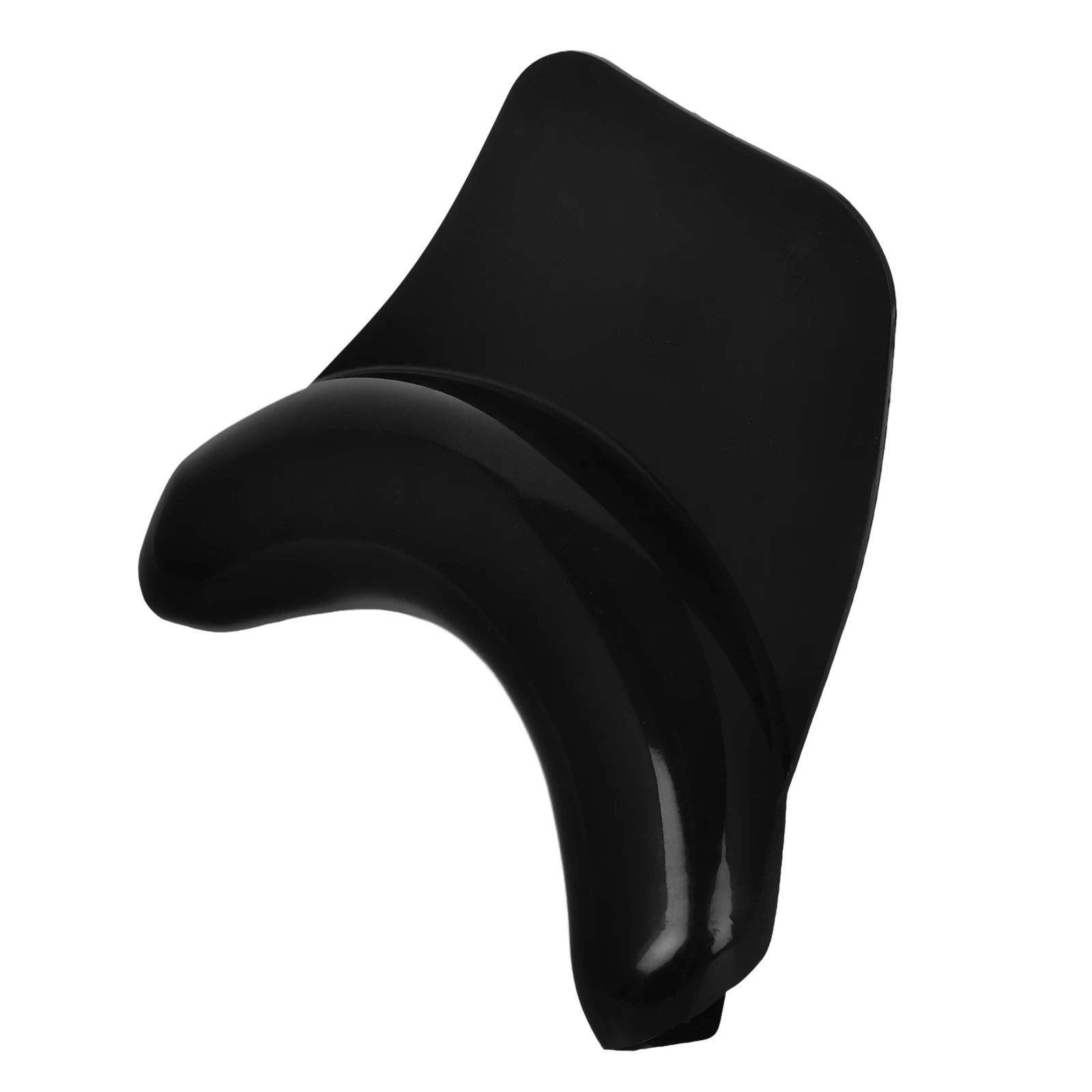 

Silicone Neck Pillow Bath Tub Shampoo Bed Salon Sink Head Rest Cushion Black Full Support Easy Clean Antislip