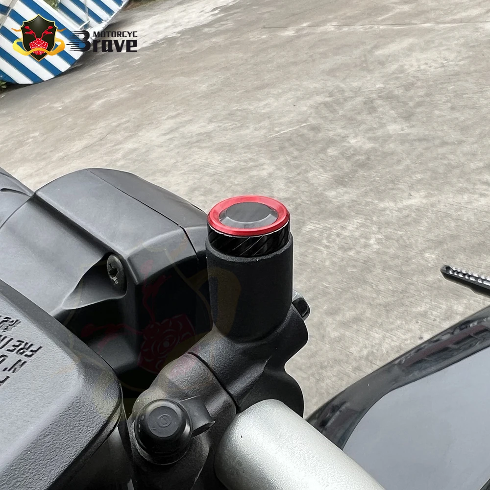 Motorcycle CNC Aluminum Mirror Hole Plugs Screw M10 For ER-4N 2010 2011 2012 2013 ER-6N 2005-2010