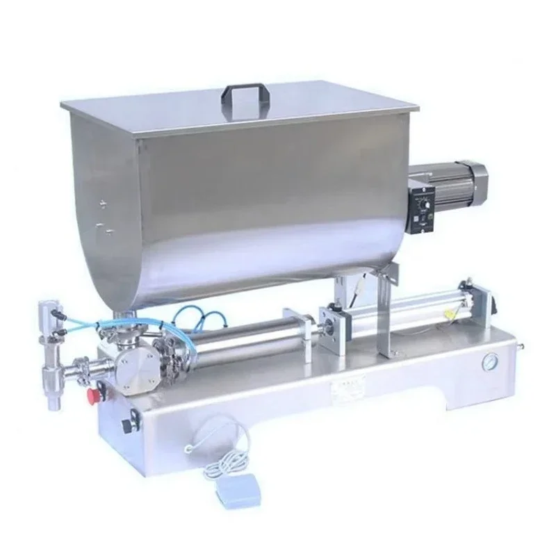 

Easy to operate multifunctional paste thick jam hot broth cosmetics nail flower paste mixed filling machine