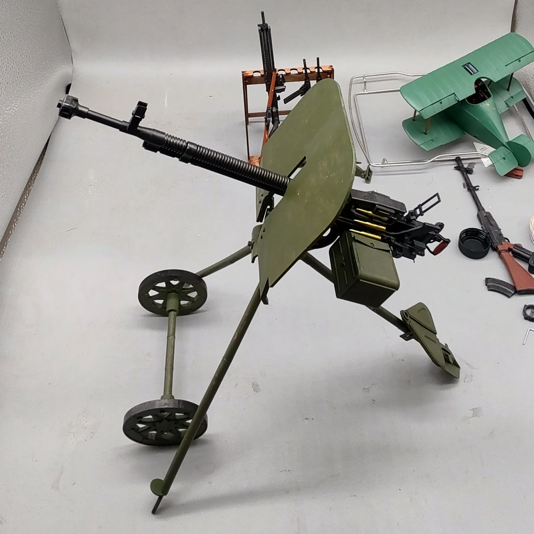 1/6 مقياس DShK الثقيلة رشاش ثلاثية الأبعاد مطبوعة مايكرو مقياس نموذج لشخصيات العمل شاشة لسطح المكتب تحصيل حلية