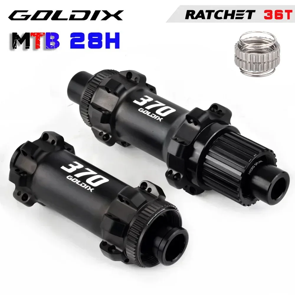 GOLDIX MTB Straightpull BOOST 148 Hub Center Lock 28 Hole Bushing 36T Ratchet HG XD MS Core 12 Speed Thru Axle 28h Maza Bicycle