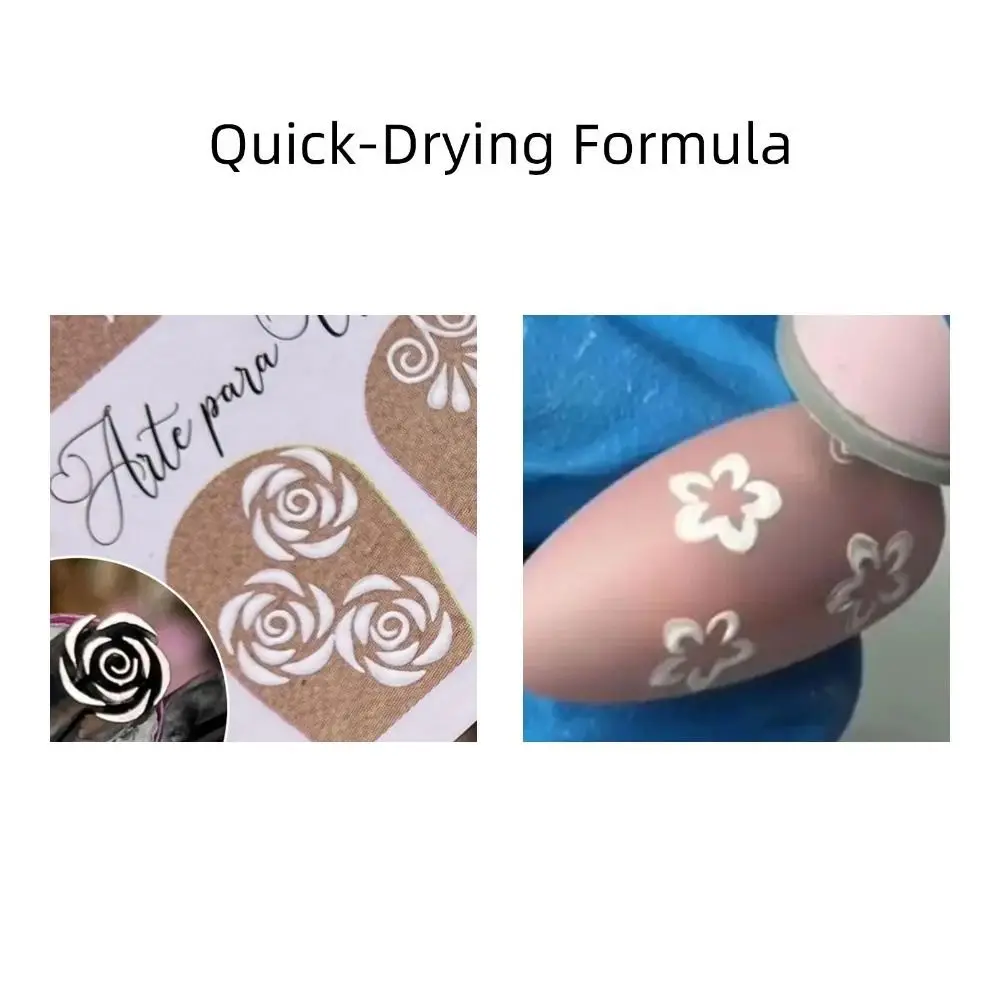 

6/10/15pcs Floral Butterfly Pattern Nail Art Stamp Pen Set Stamping Plate Flower Painting Drawing Nail Graffiti Pen DIY