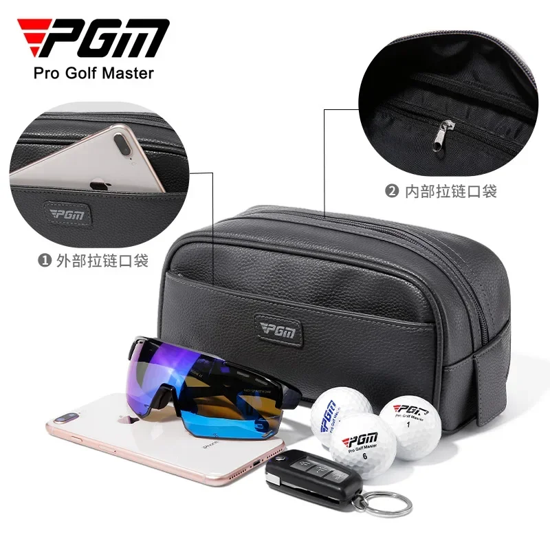 PGM Golf Men's Handbag Large Capacity Portable Storage Bag Small Ball Bag Hand Grab Bag SOB012