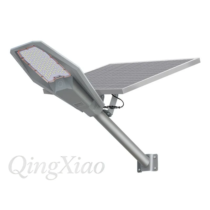 Solar Led Street Light With Remote Control Waterproof Outdoor Lamp For Garden Yard Pathway And Security Lighting Use Ip65 Rated