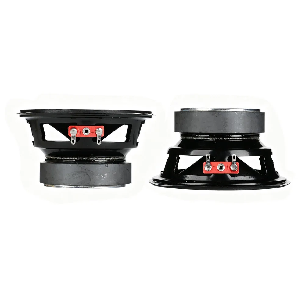 AUIN 2 Stück 4 Zoll Tieftöner-Lautsprechereinheit 8 Ohm 50W 105MM/116MM Subwoofer Bass Audio DIY für Bluetooth-Lautsprecher Heimkino – Detail 5