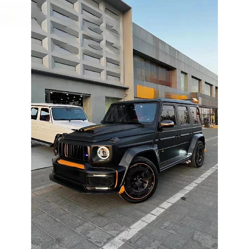 Premium Accessories G Class W463A W464 G63 2019-2023 Upgrade To R Style PP Dry Carbon Kit Car Bumpers Auto Body Durable