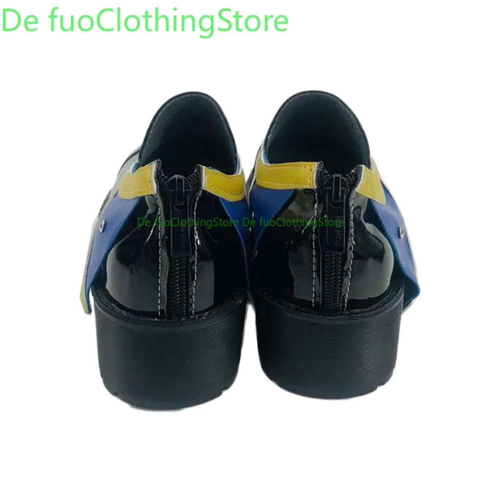 DefuoClothing Genshin Impact Kamisato Ayato zapatos de Cosplay botas de Anime juego de rol zapatos y botas fiesta de Halloween