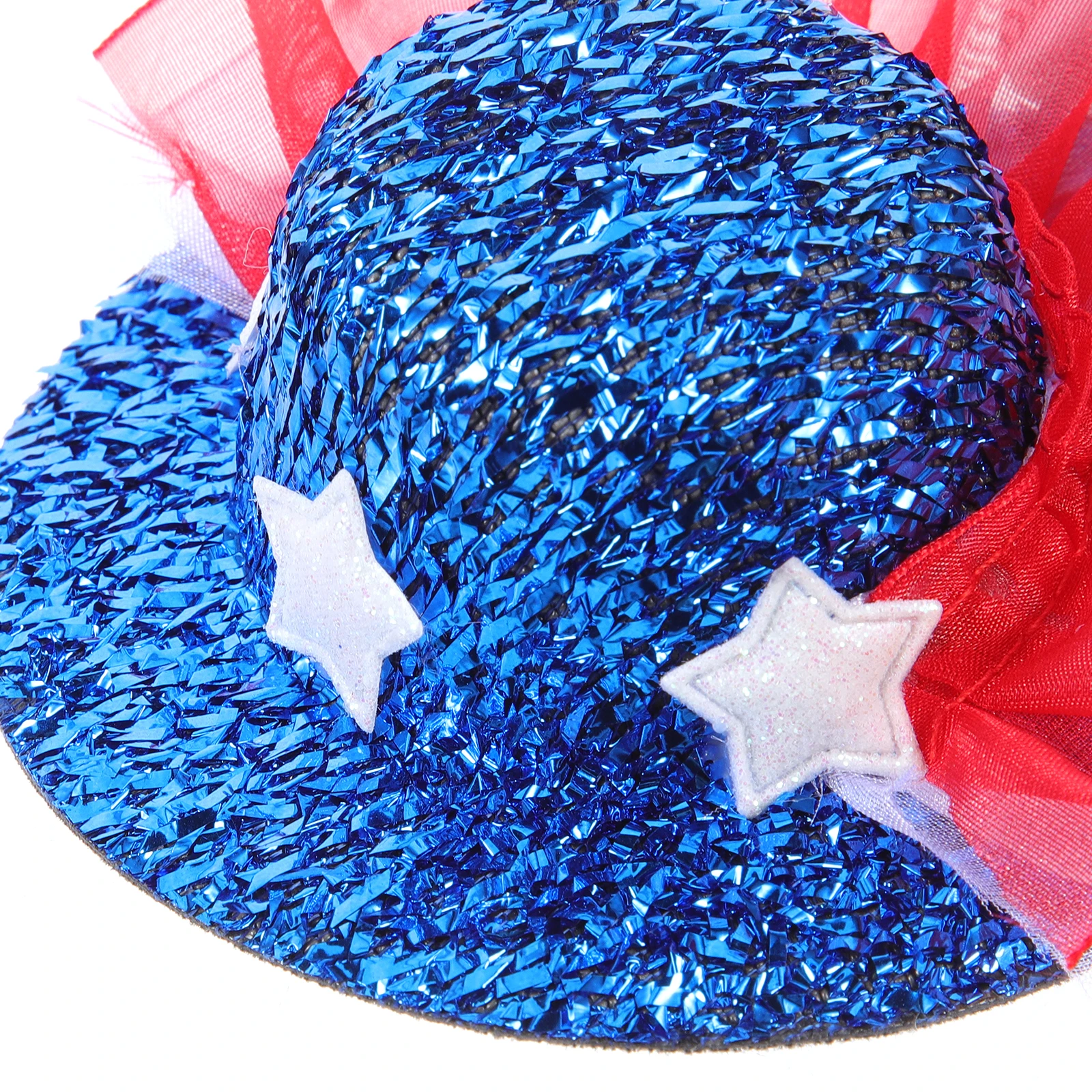 

Patriotic Tutu Skirt Set Lightweight Yarn Material Independence Day Party Outfit Small Dogs American Flag Pet Costume