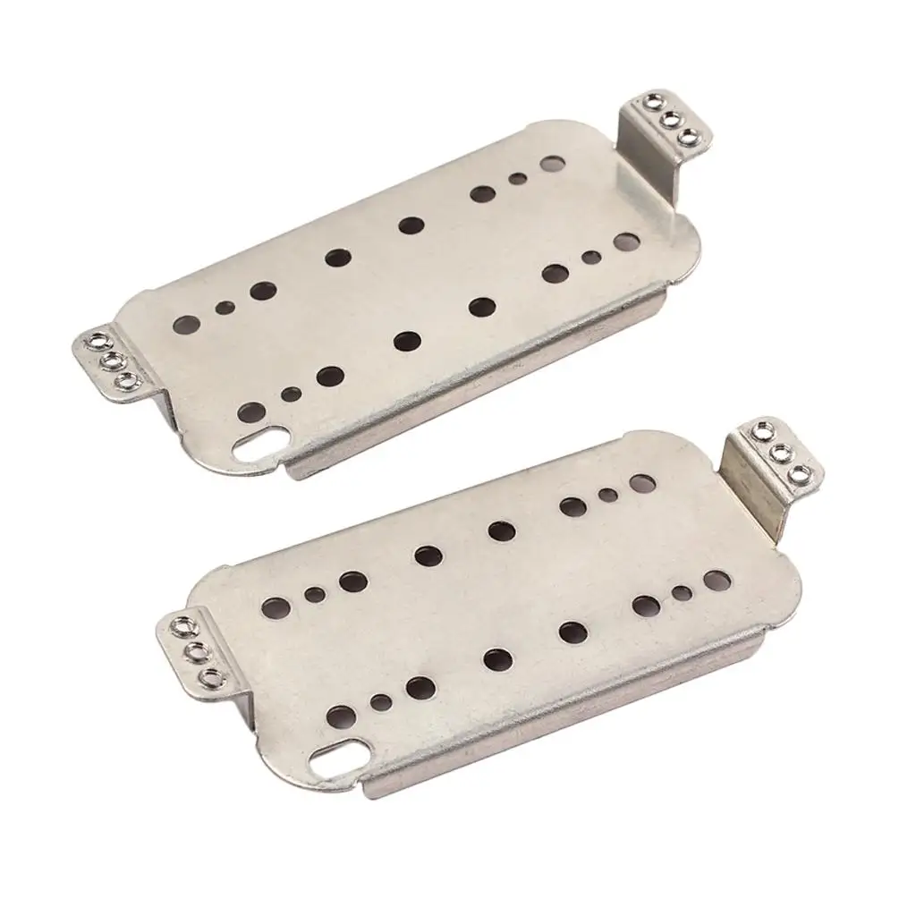 Electric Guitar Parts Humbucker Baseplate Cupronickel 70.8 X 8.5mm Neck Bridge Pickup Base 50mm 52mm for Luthier Work