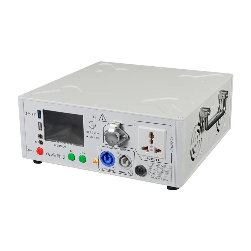 Factory OEM 1000W Battery-Powered Portable Power Supply | for Cold Spark Machine Stage Lighting Par Light la ser Light Club Even