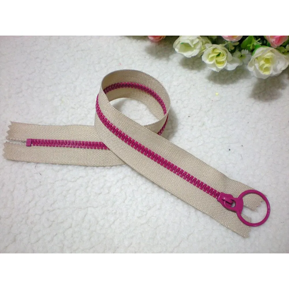

20Pcs Colorful Resin Zippers Close End Plastic Zippers for Sewing Crafts Tailor Bags Garments Multicolor Strong Washable