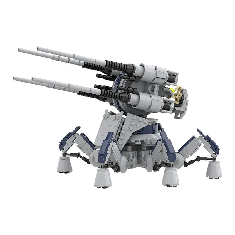 

790PCS Star Battle Movie MOC CIS Anti-Aircraft Artillery Model DIY Creative ideas Child Toy Assembly Puzzle Birthday Kids Gift