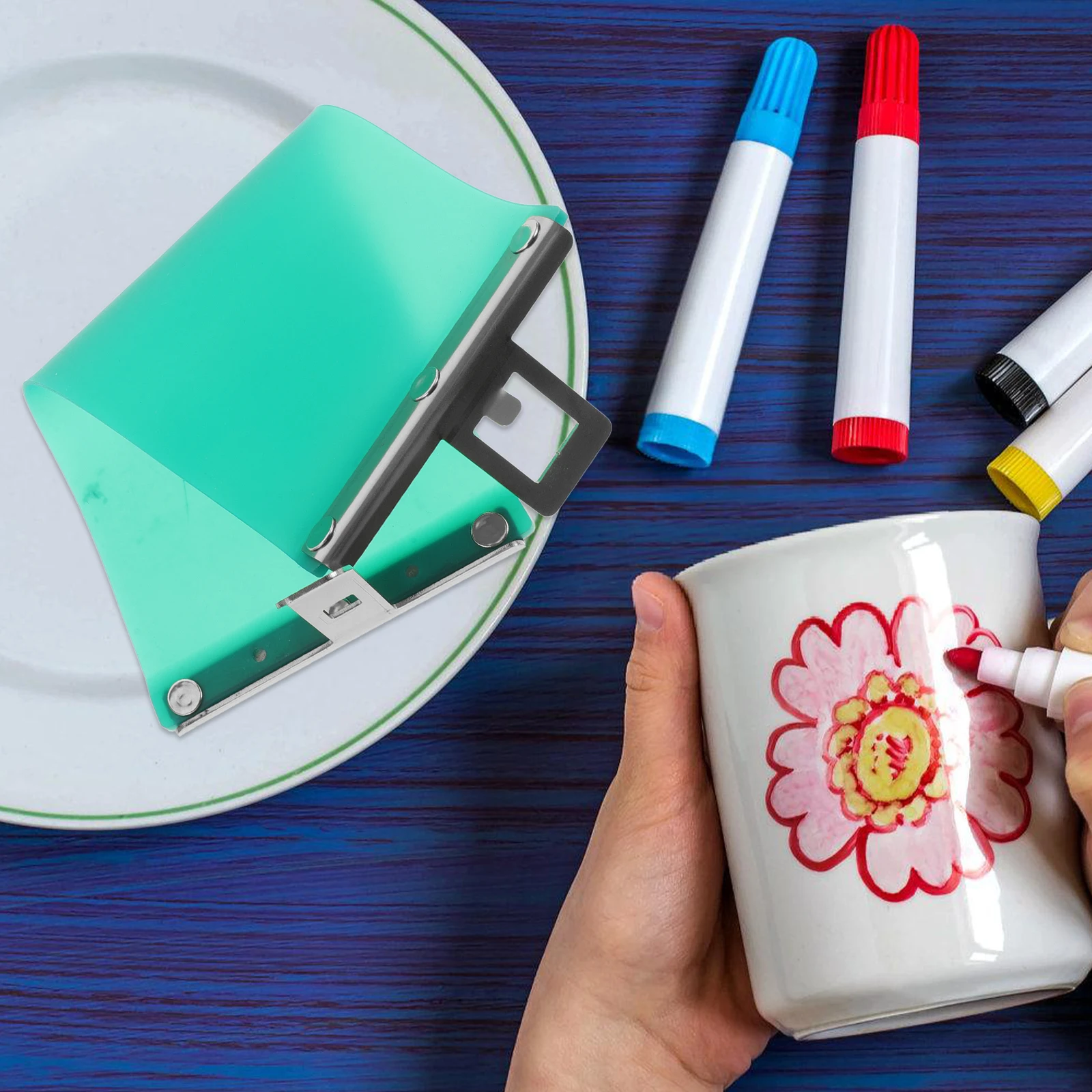 

Mug Holder Silicone Fixture Heat Transfer Wrap for Small Cups Sublimation Coffee Mug Wrap Heat Resist Cup Fixture