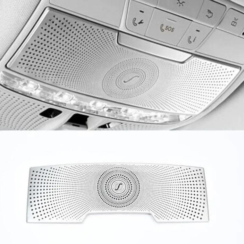 Do Mercedes Benz C Class W205 GLC Samochodowa lampka do czytania Pokrywa wykończenia paski dekoracyjne Wewnętrzne ramki lamp dachowych akcesoria samochodowe