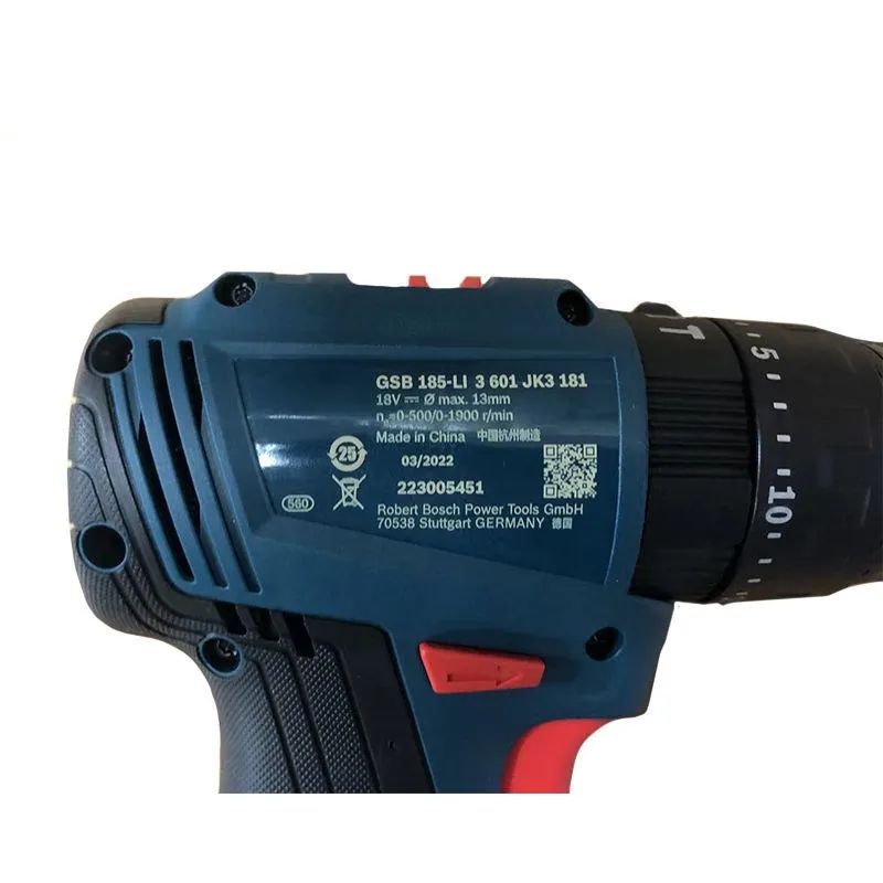 Bosch GSB185-LI Brushless Cordless Impact Drill Set Electric Screwdriver Driver 18V Rechargeable Bosch Professional Tool