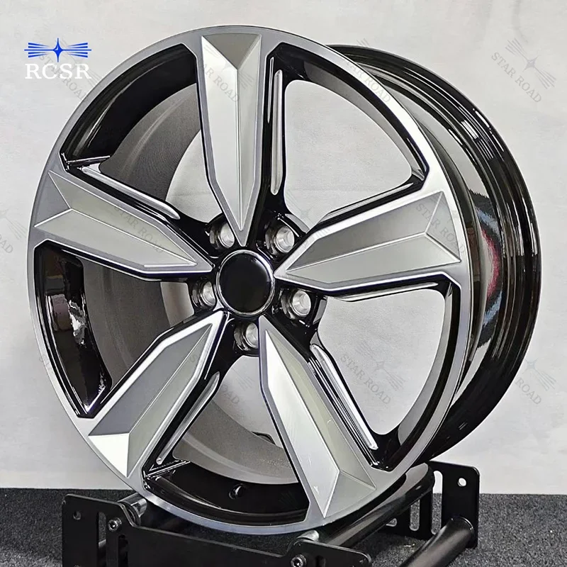

RCSR Aluminum 5*112 PCD Car Wheels 20 19 18 17 Inch Audi RS3 RS4 RS5 RS6 Rims With 35mm ET Five Spoke Design For Audi A3 A5 A7