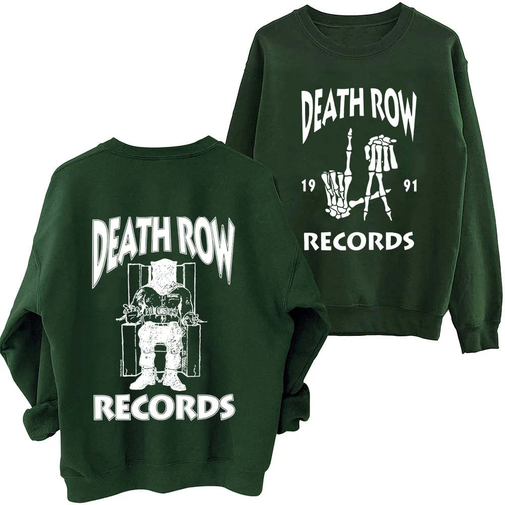 Death Row Records Album Merch Hoodie Snoop Dogg Sweatshirts Hoodies Snoop Dogg Tops Oversized Fans Gift Unisex (Us Size)