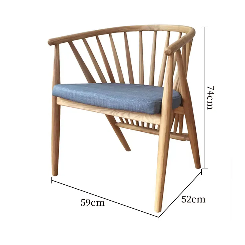 

New wooden home furnishings, hotel furniture, solid wood frame chairs, wooden dining chairs with upholstered kitchens