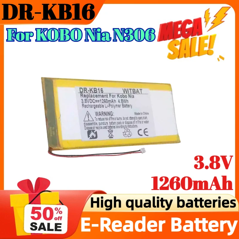 DR-KB16 3.8V 1260Ma… - image