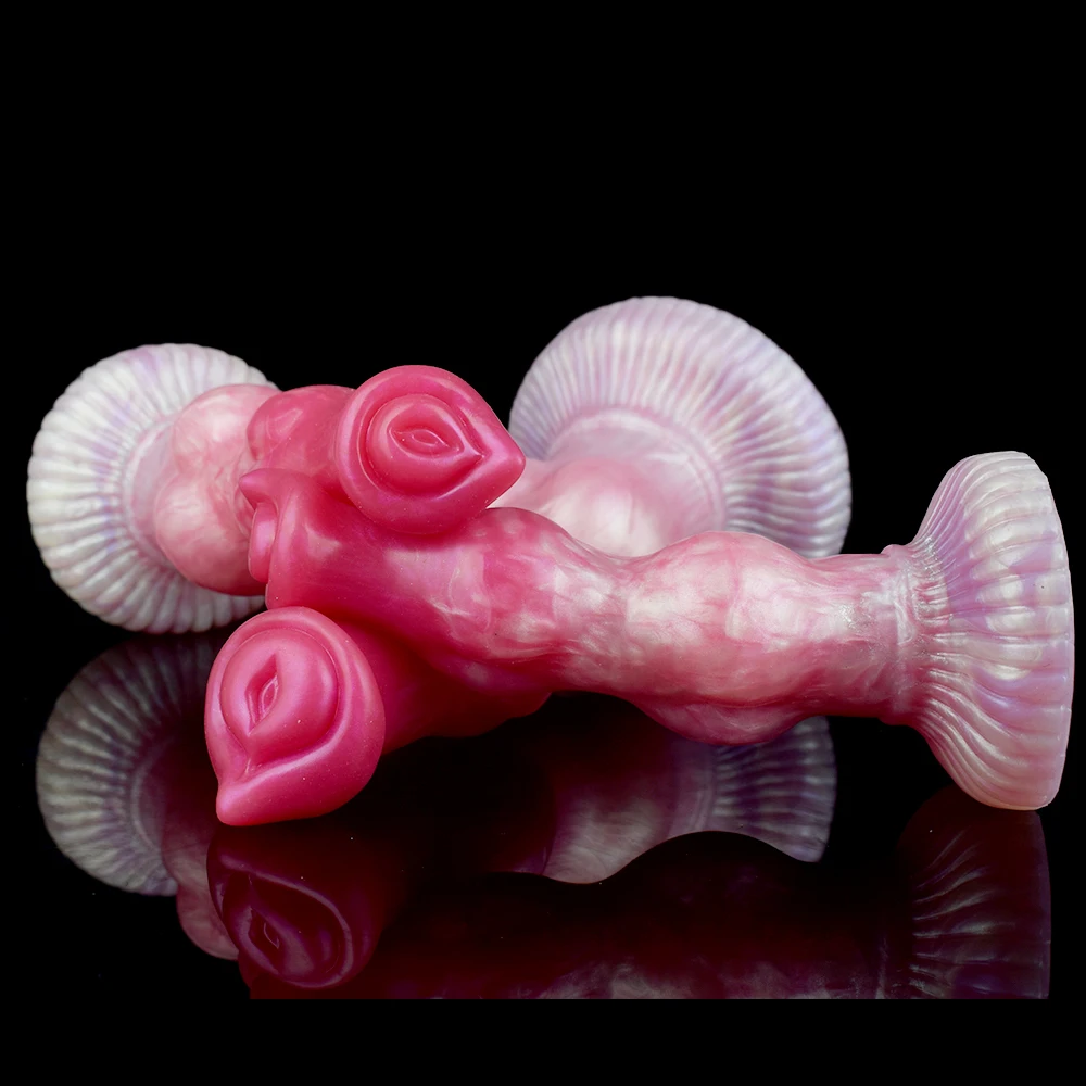 SXXY Peach Witch Color Fantasy Dildo With Sucker Animal Penis Anal Plug Sex Toy For Couples G-spot Stimulate Masturbation Shop