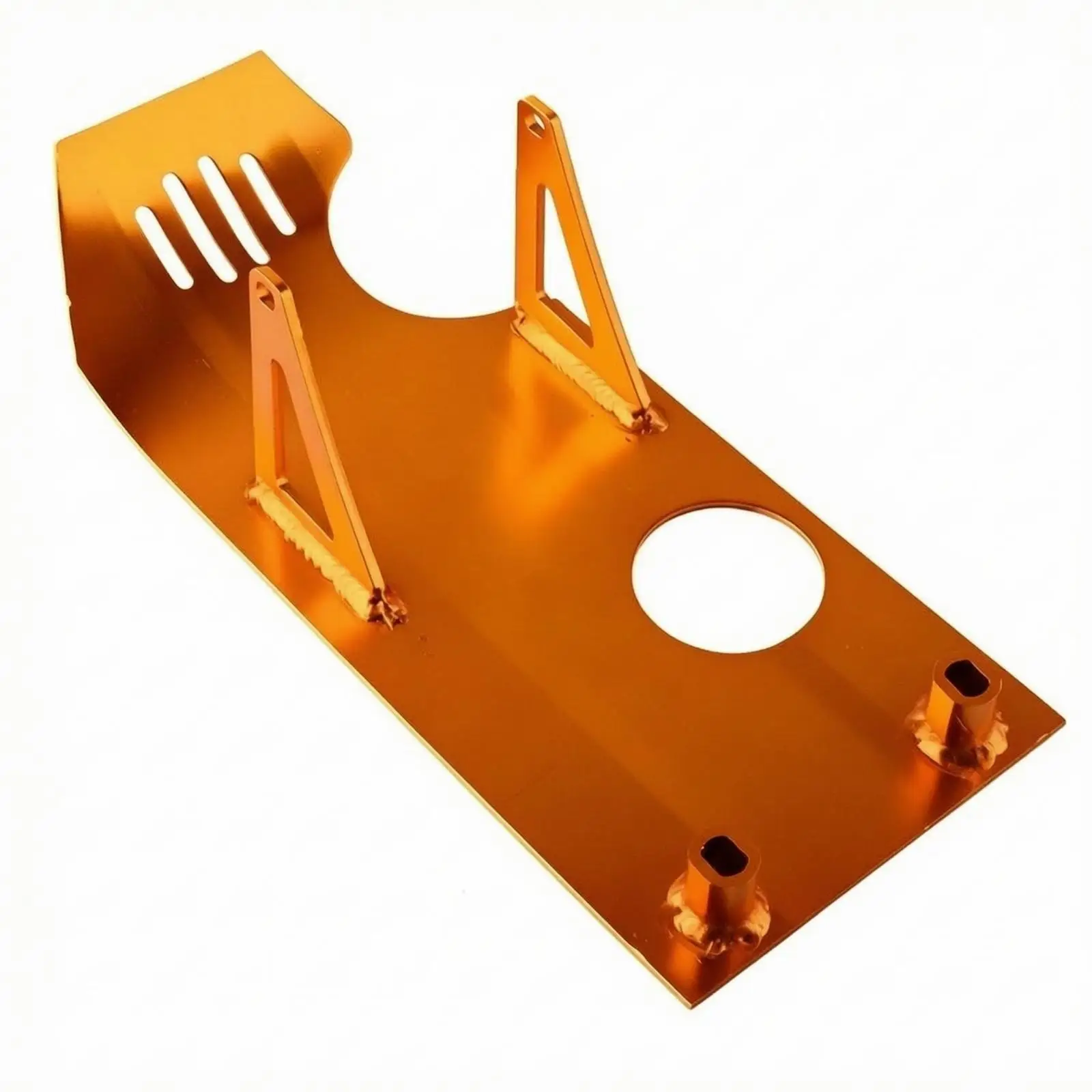 Motorcycle Skid Plate Engine Guard for 125CC 140CC Aluminum Alloy Lightweight Protection with Mounting Brackets