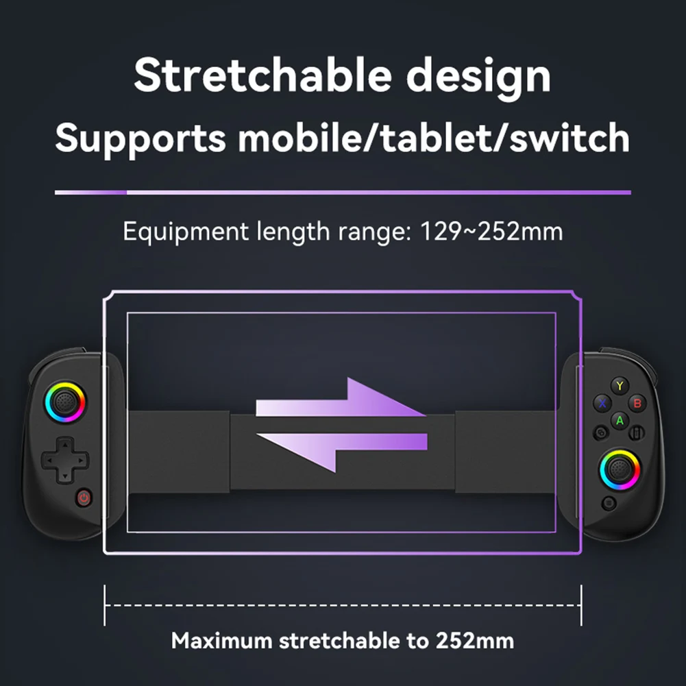 Wireless Stretching Extendable Gaming Controller Joystick Pad For IPhone Android ios Phones Switch PS5 Gamepad Accessories