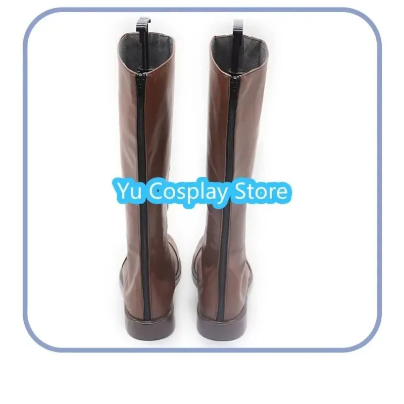 

Candy 2025Yu- Falin Touden Anime Delicious In Dungeon Cosplay Props PU Leather Shoes Halloween Carnival Boo