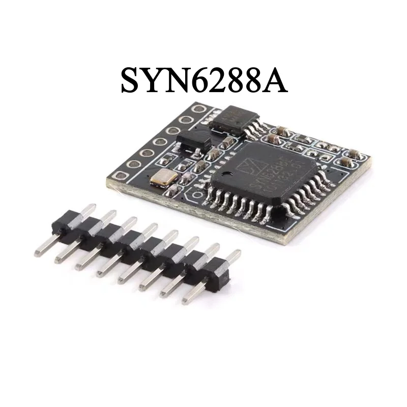 

SYN6288-A Speech Synthesis Module TTS Recording-free Human Text to Intelligent Speech Broadcast with Power Amplifier 6288E