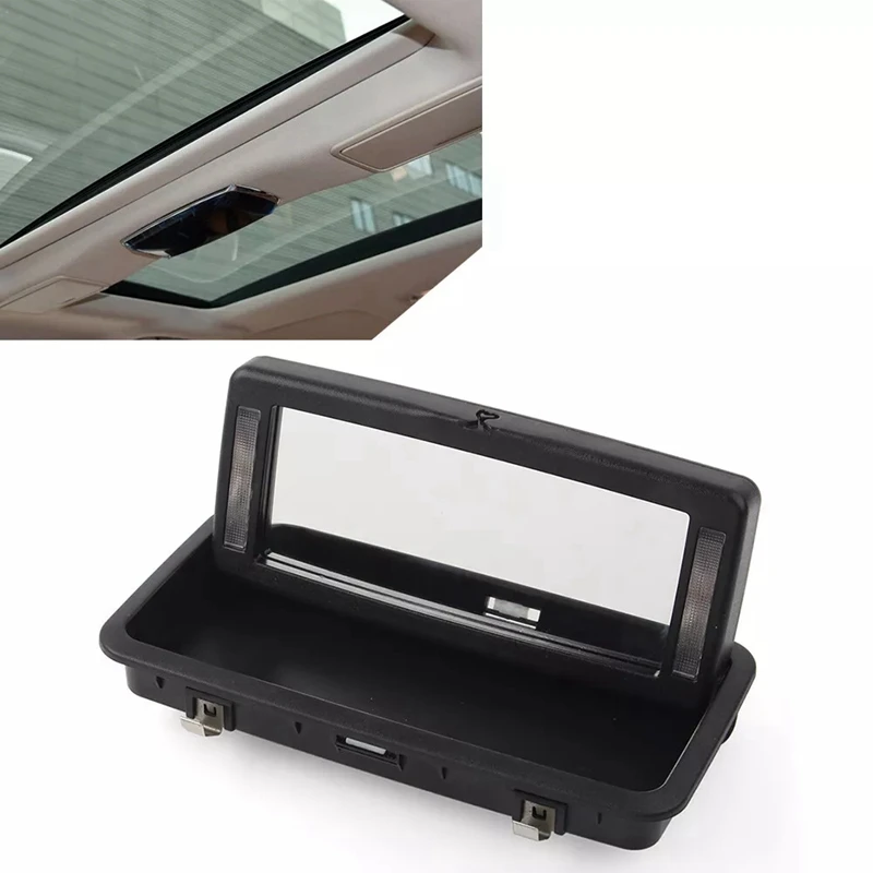 Car Rear Row Vanity W/Lights C2D19845PVJ For Jaguar XJ 2010-2019 Roof Makeup Mirror Reading Lamp C2D19845PVJ C2D19845NUG