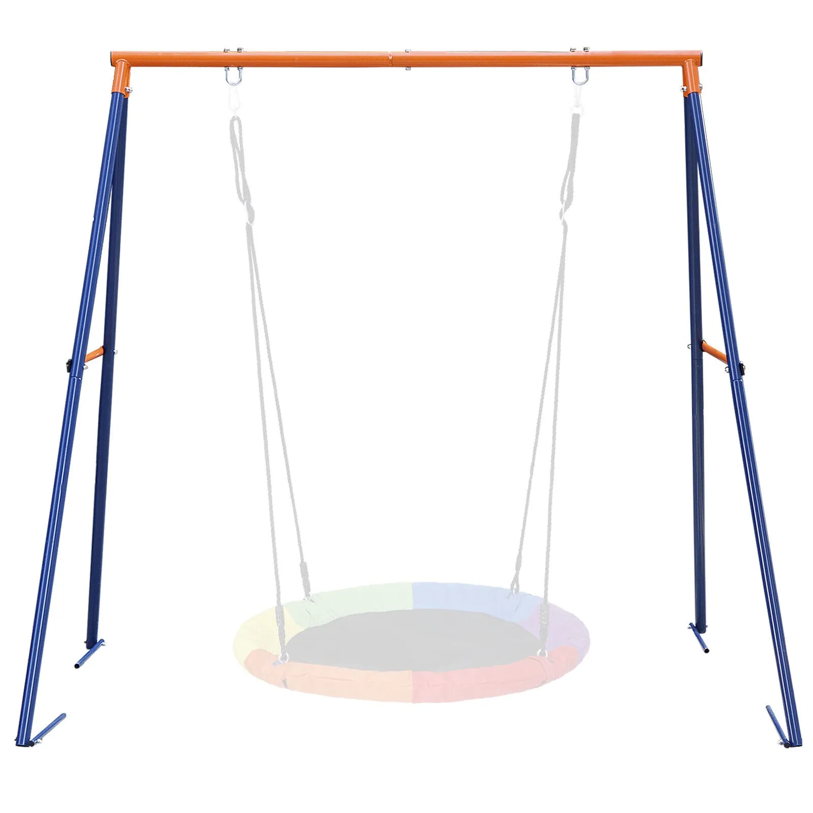 

Swing Stand Frame Heavy Duty A-Frame Swing Set for Kids Backyard MAX 440lbs United States