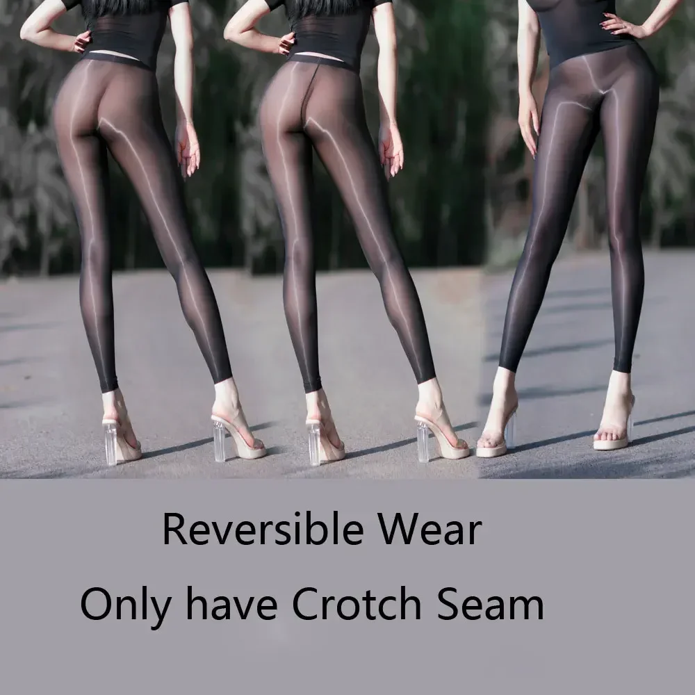 Pantalones de mascarilla Facial ultrafinos, supertransparentes, ajustados, de seda, para Fitness, Yoga, melocotón, cadera desnuda, levantamiento de cadera