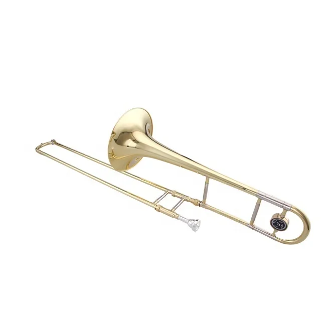 

Bb Key Brass Instrument Tenor Trombone for Sale