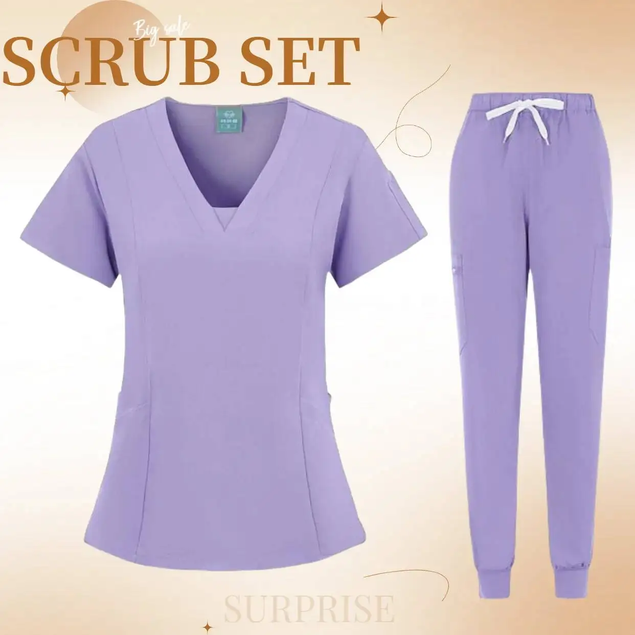 Uniforme d'hôpital de haute qualité, vente en gros, hauts et pantalons de médecin de toilettage pour animaux de compagnie, ensembles médicaux vétérinaires pour femmes, uniformes de gommage d'allaitement