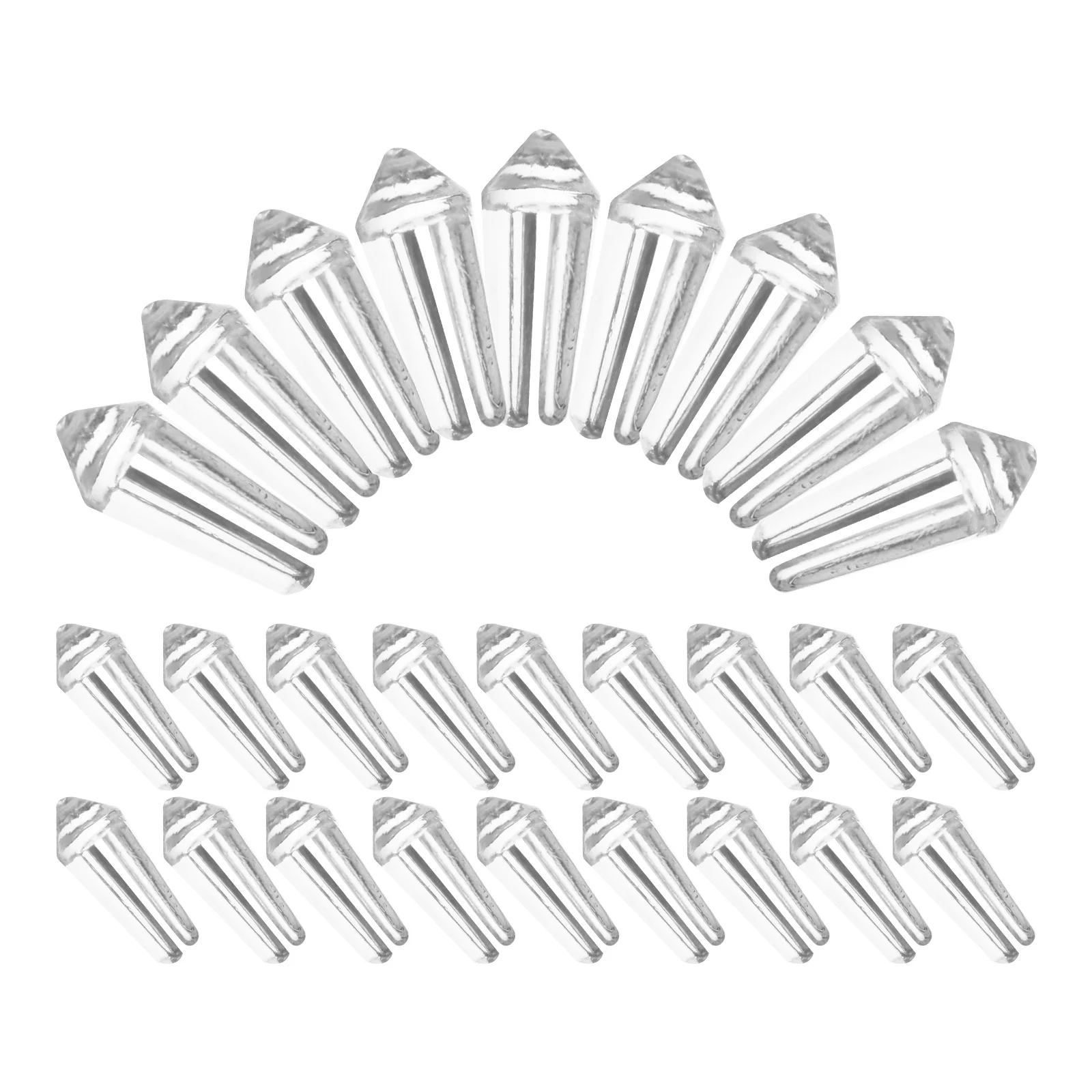 

40pcs Flight Wing Protectors For Tail Wing Protector 90-Degree Corrector Replacement Accessories Universal Fit Plastic