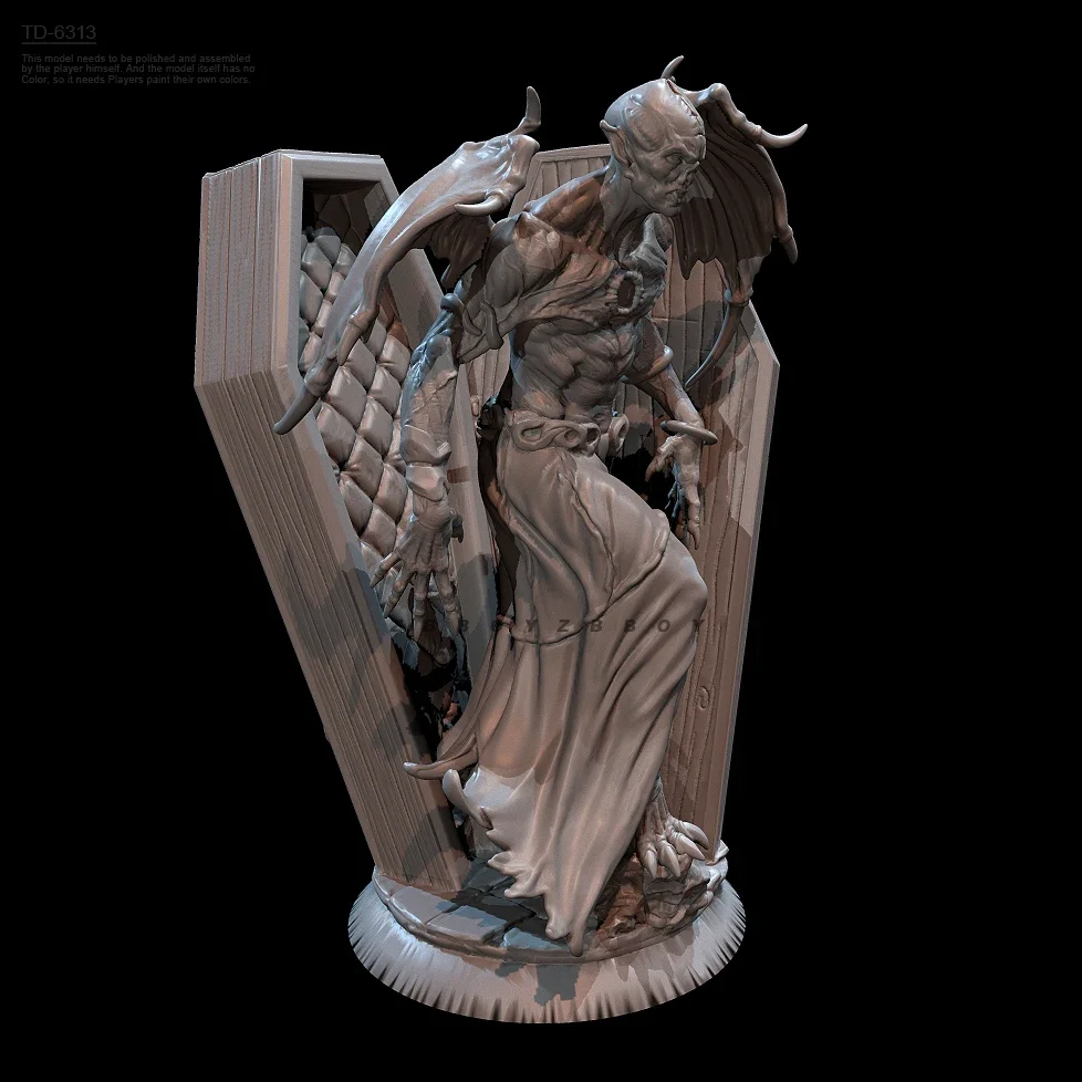 50mm 75mm Resin model kits figure colorless and self-assembled（3D Printing ） TD-6313/3D