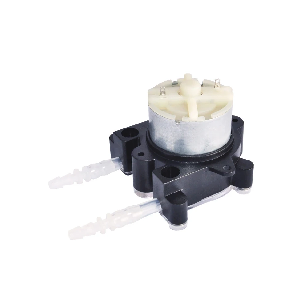 Peristaltic Hose Pump 6V 65-150Ml/Min High-Flow Peristaltic Pump Miniature Dosing Pump For Lab Aquarium Chemical Analysis Liquid