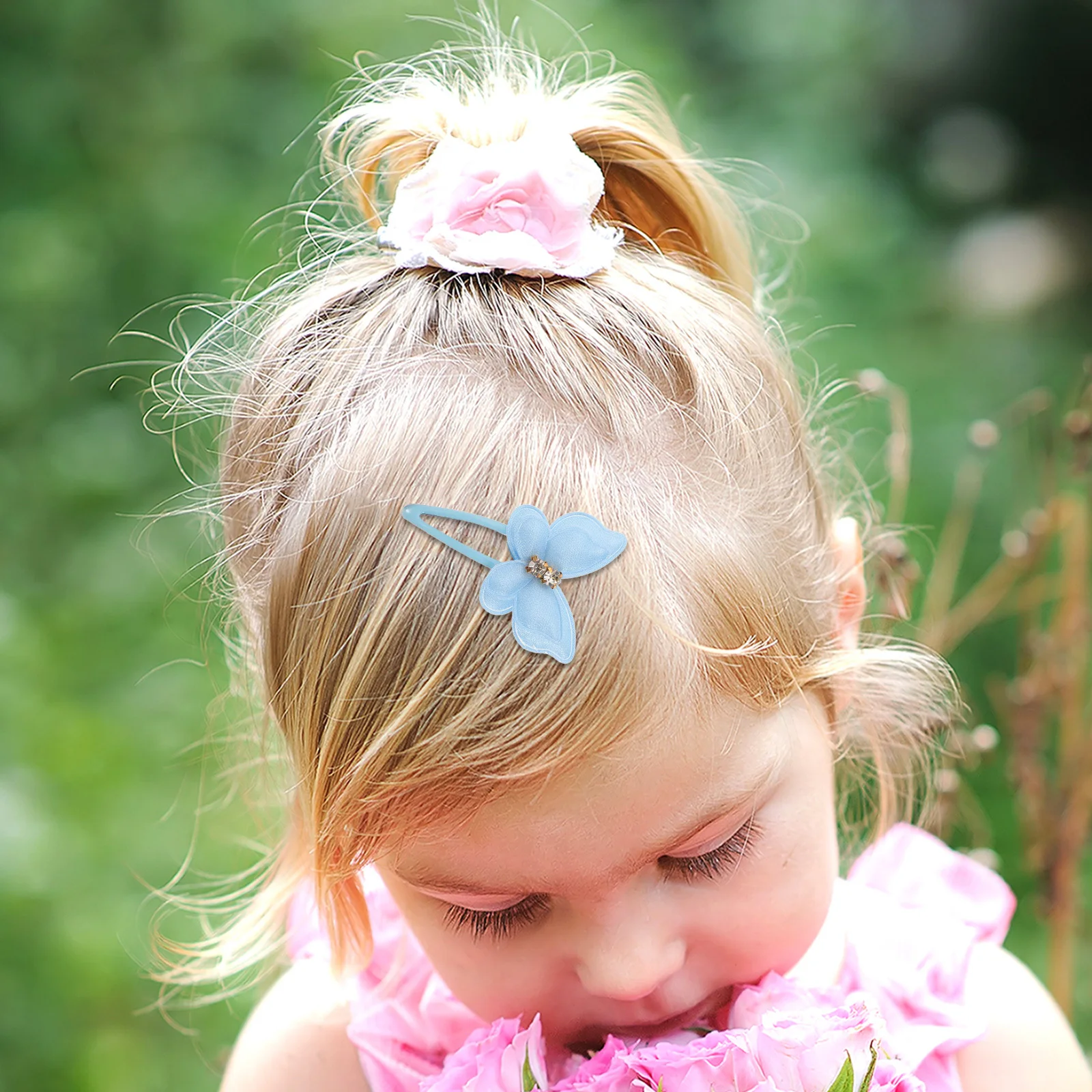 

15 шт., заколки для волос в форме бабочки для девочек, боковой зажим со стразами, милые аксессуары для волос, маленькие заколки-бабочки, детские заколки