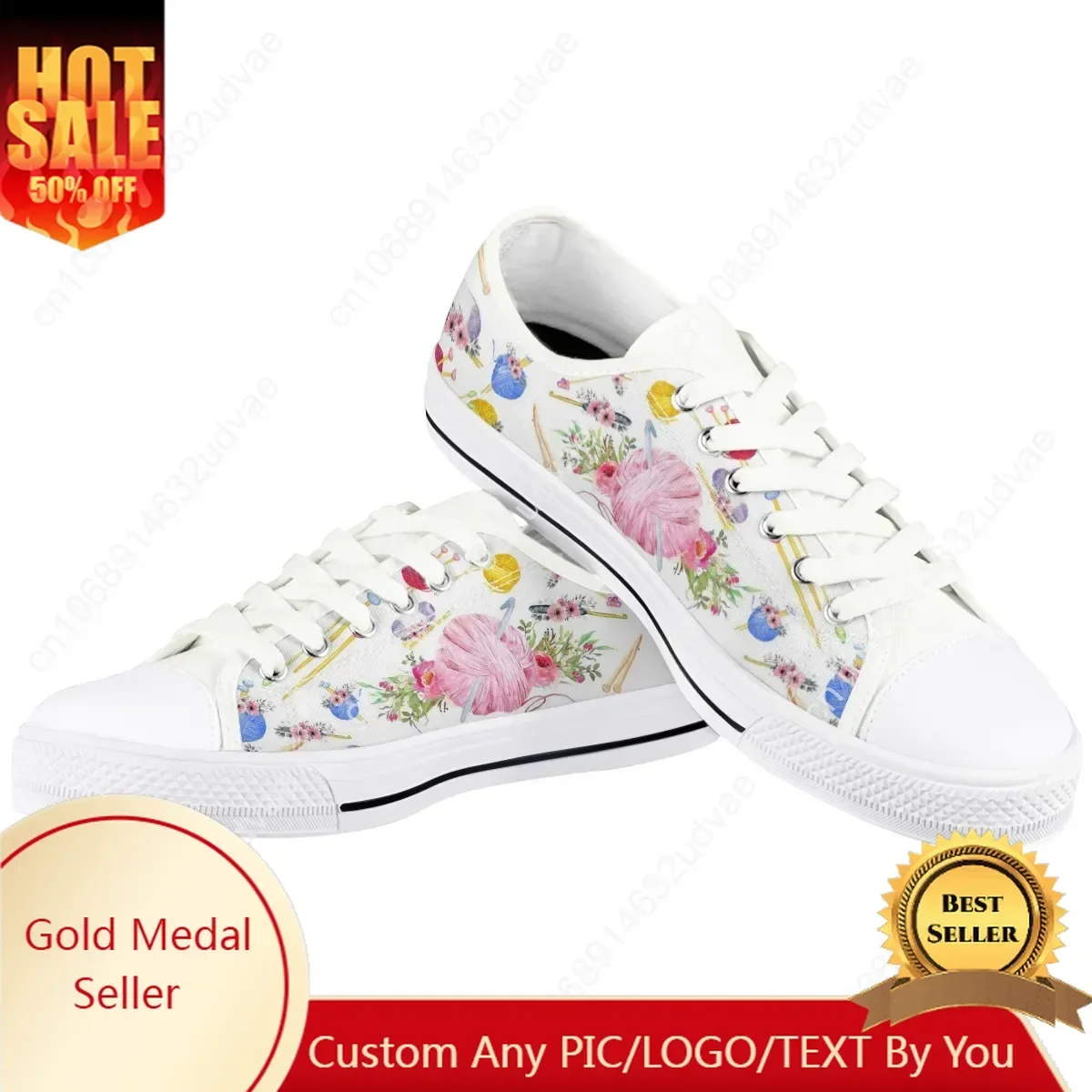 

Cute Bees White Shoes Embroidered Canvas Single Shoes Women Classic Lace-up Round Toe Casul Sneakers Women Brand Designer