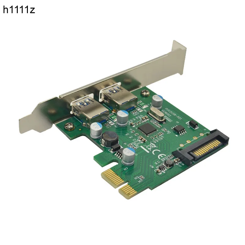 

Плата расширения USB PCI Express, адаптер с 2 портами USB, внутренний концентратор SATA, источник питания USB 3 на PCI Express, карты адаптера