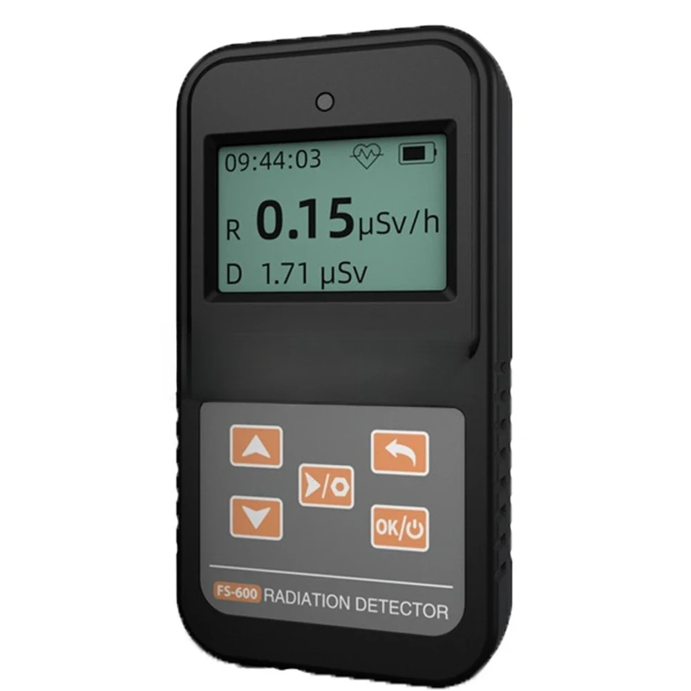 

Radiation Dosimeter 0.1uSV/h-10mSV/h Nuclear Radiation Detector Radioactive Ray Radiation Testing Equipment no battery