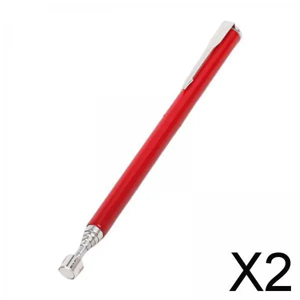 2X Telescopic Pen Pick up Rod Multipurpose Adjustable for Screws Car Repair 2LB