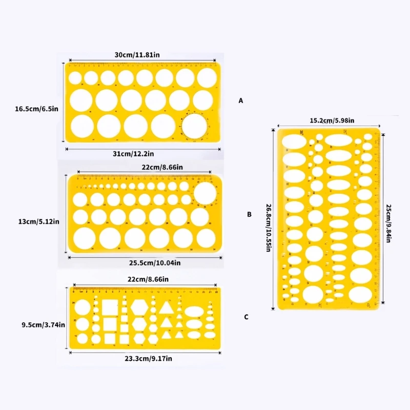 Plantilla dibujo circular, reglas, plantillas dibujo geométrico, plantillas dibujo, plantillas ovaladas, plantillas