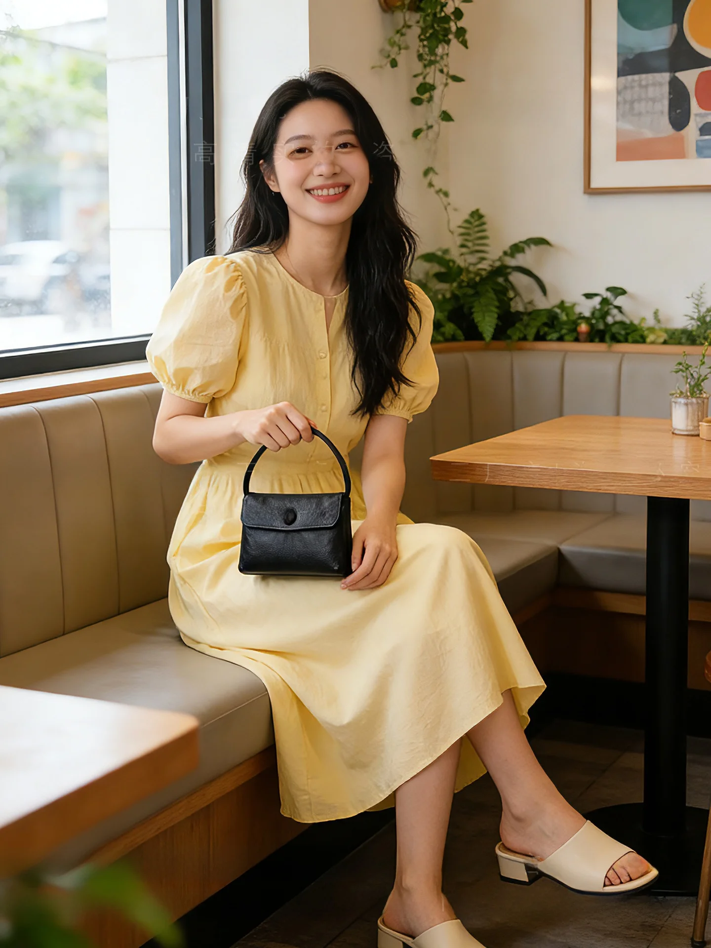 

2026 New mat Sle Genuine Leather Mobile Phone Bag Sally Bag Bla Handheld Women's Purse Faionable Cact Size